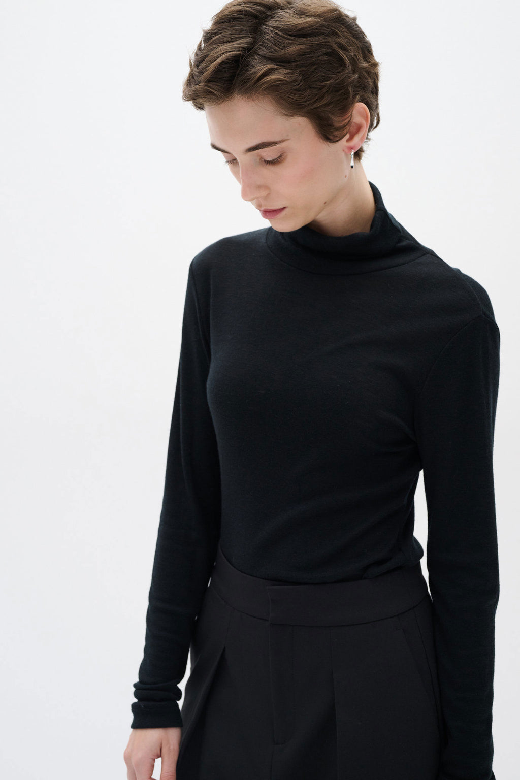 Fang Rollneck - Black