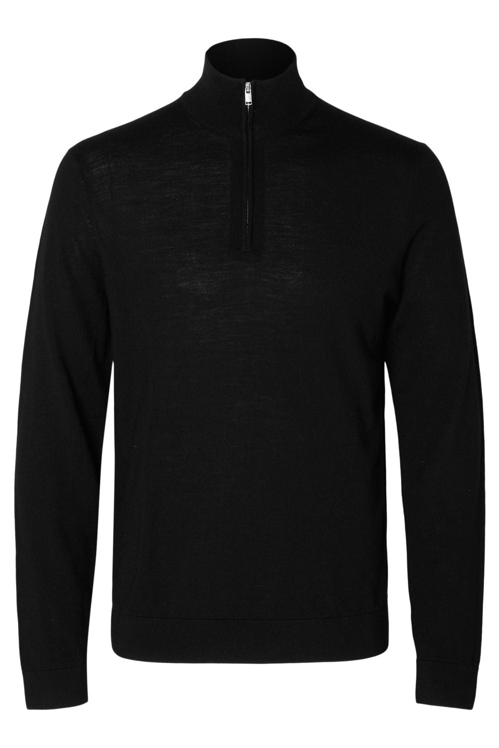 Slmtray Ls Knit Merino Half Zip Noos