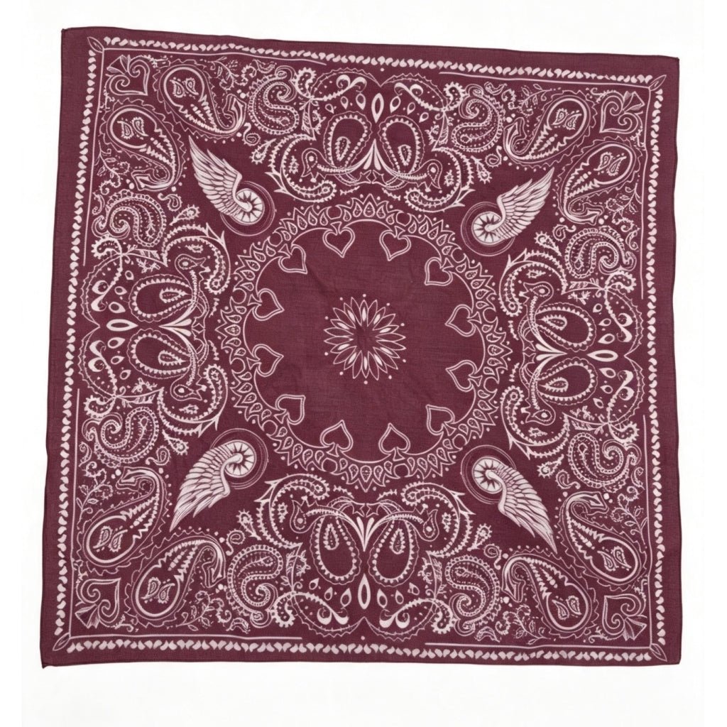 Manipur skjerf  bordeaux