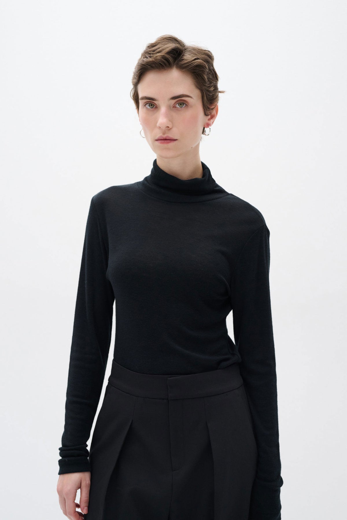Fang Rollneck - Black
