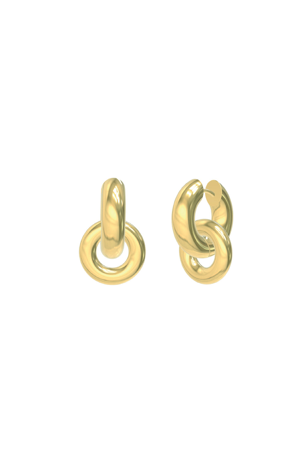 Chunky Eternal Earrings Gold