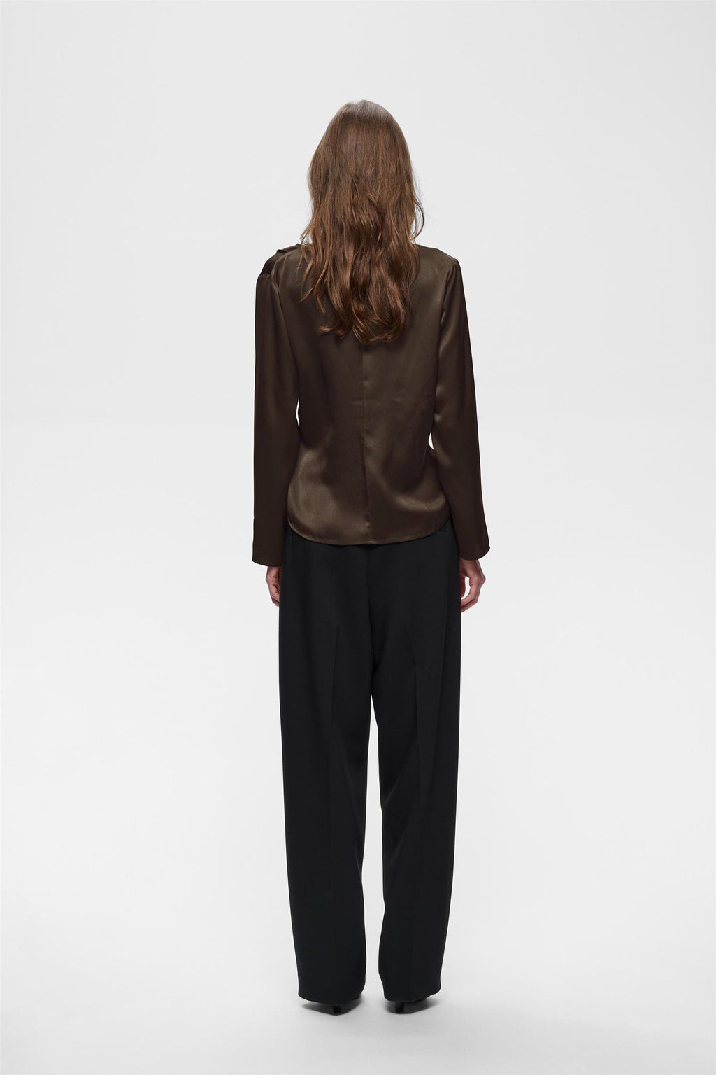 Satineiw Knot Blouse