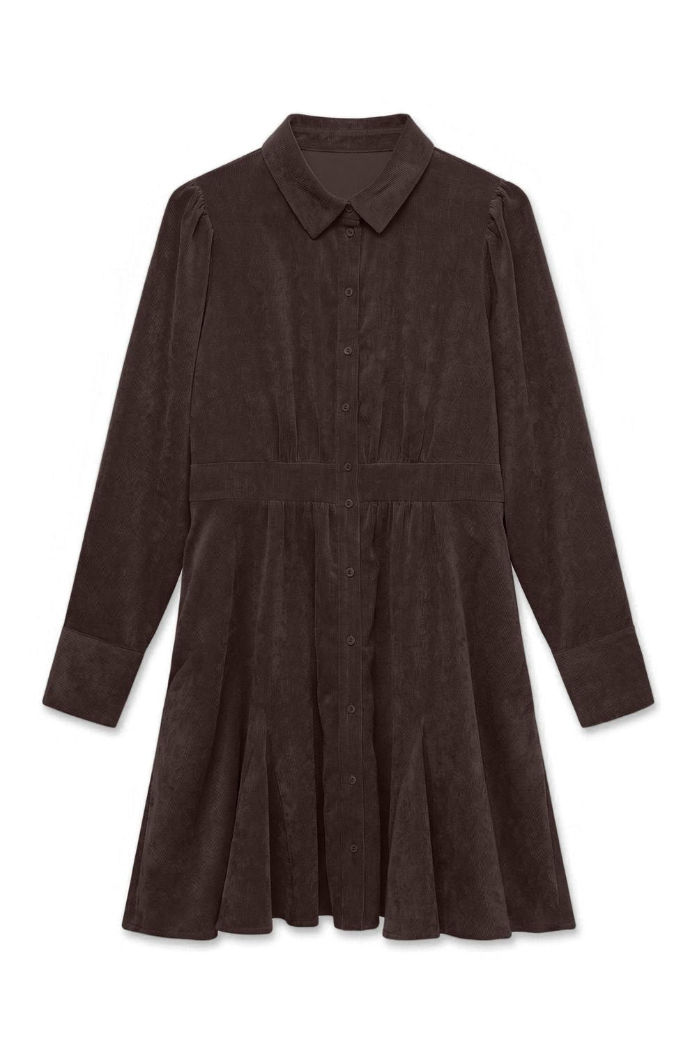 Awane Ls Short Shirt Dress