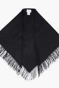 Nohr Oda Wool Triangle Fringe Scarf