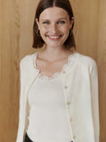 Laica Cashmere Cardigan - Ivory