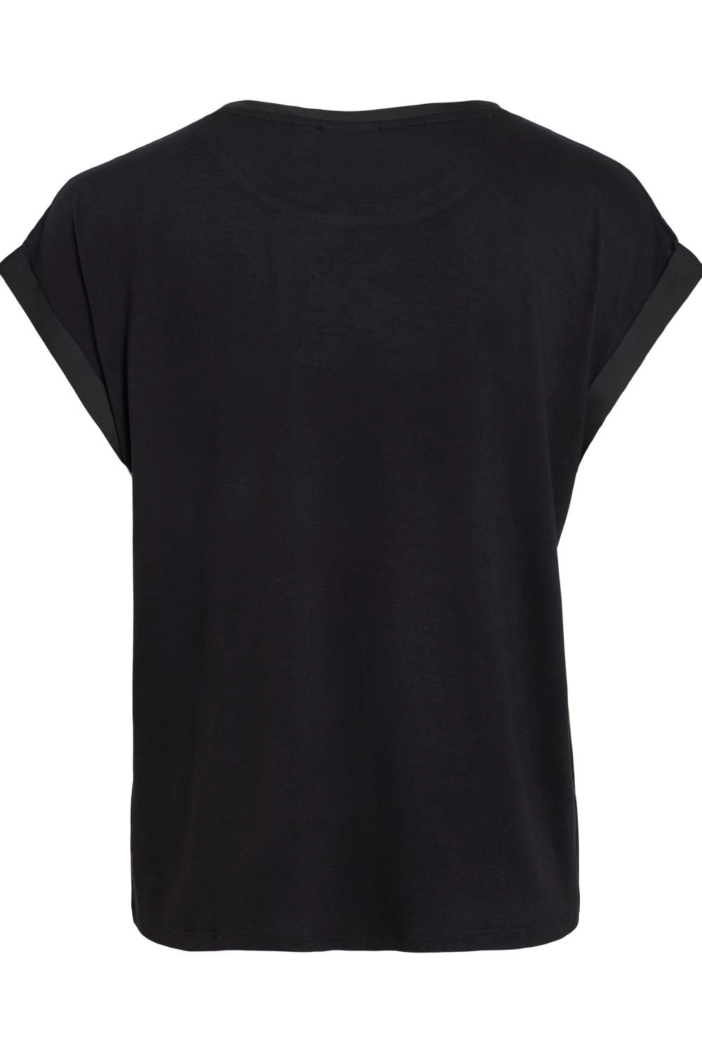 VIELLETTE S/S SATIN TOP - NOOS