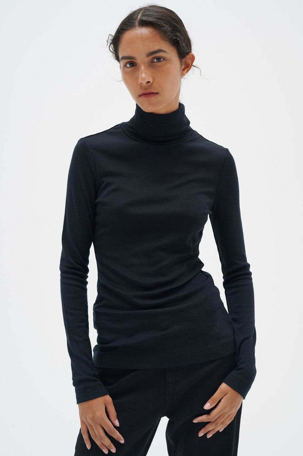 Fang Rollneck - Black