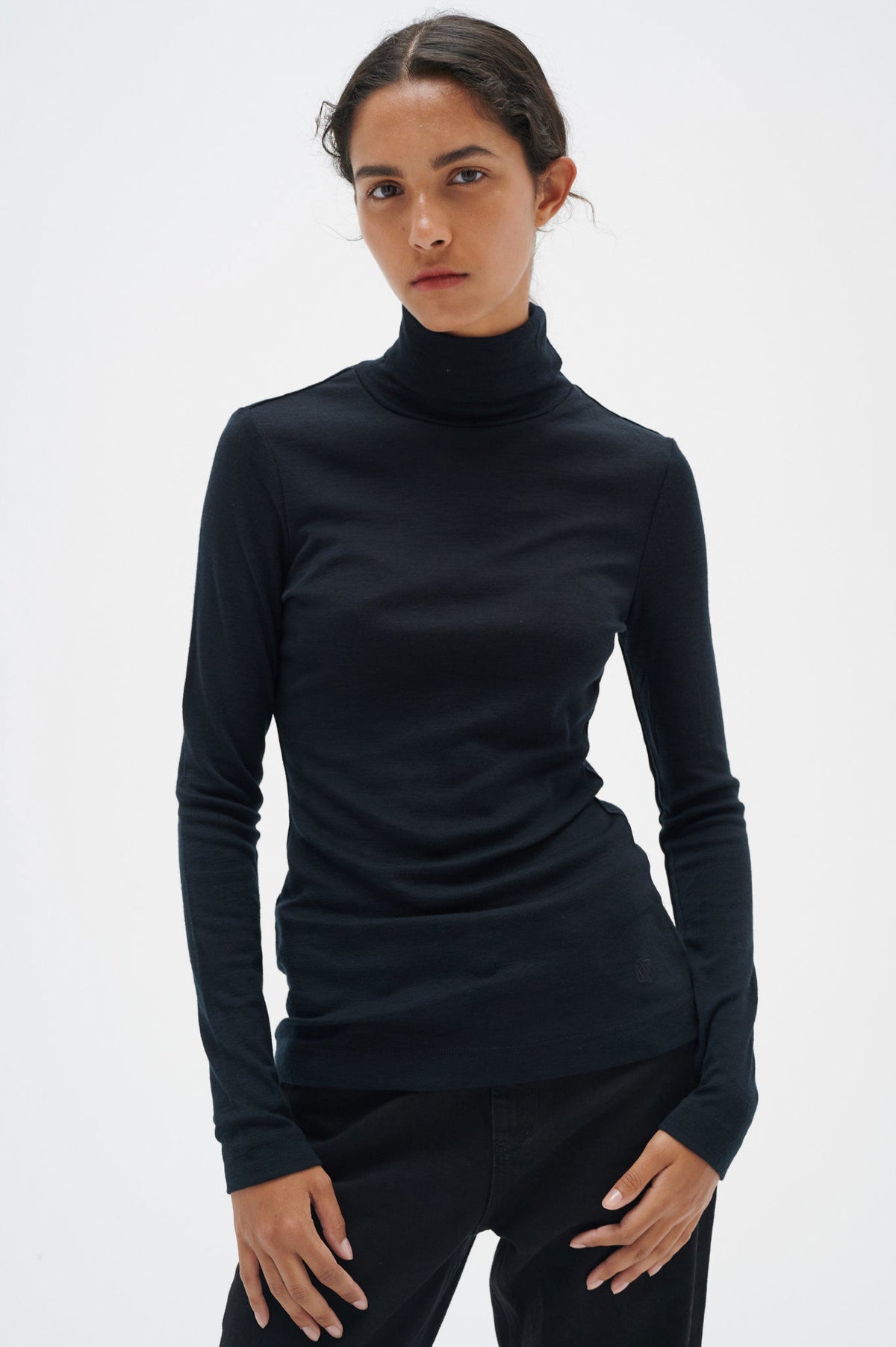 Fang Rollneck - Black