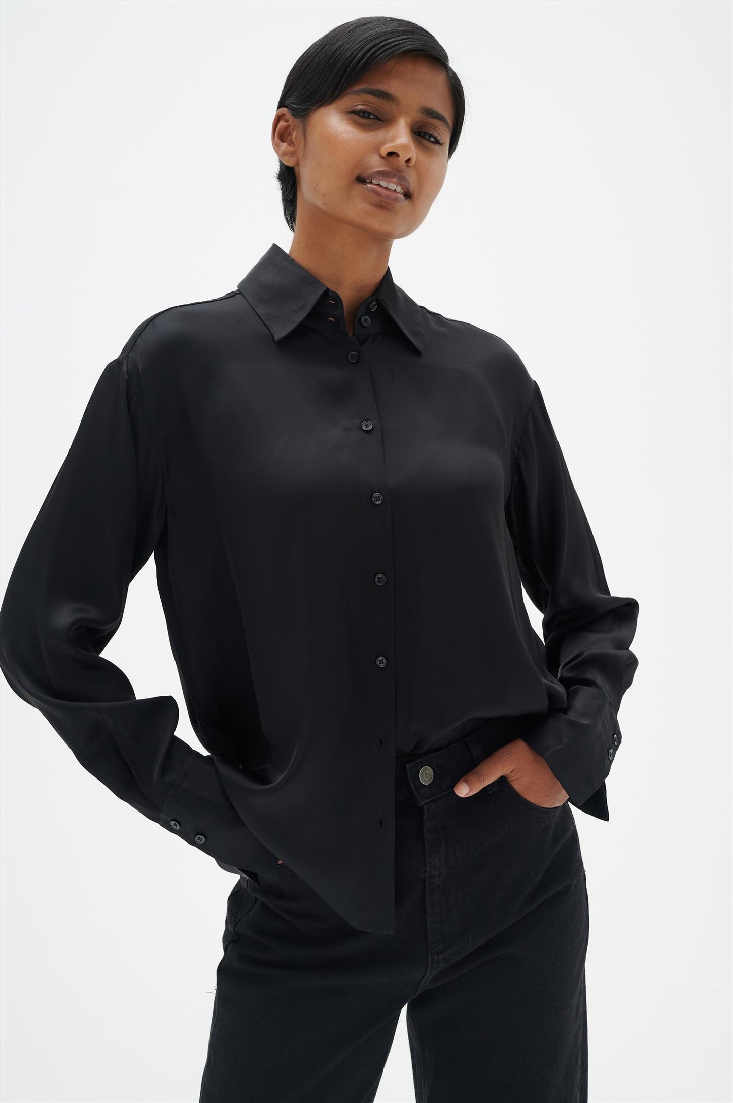 PaulineIW Shirt Black