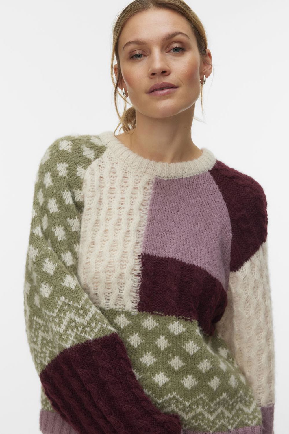 Vmkristin Ls O-Neck Pullover Boo
