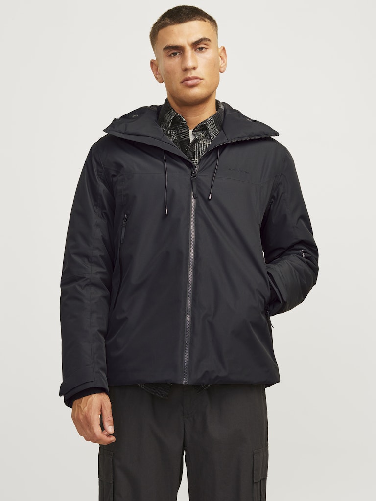 Summit Padded shell jacket Black