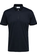 Slmfave Zip Ss Polo Noos