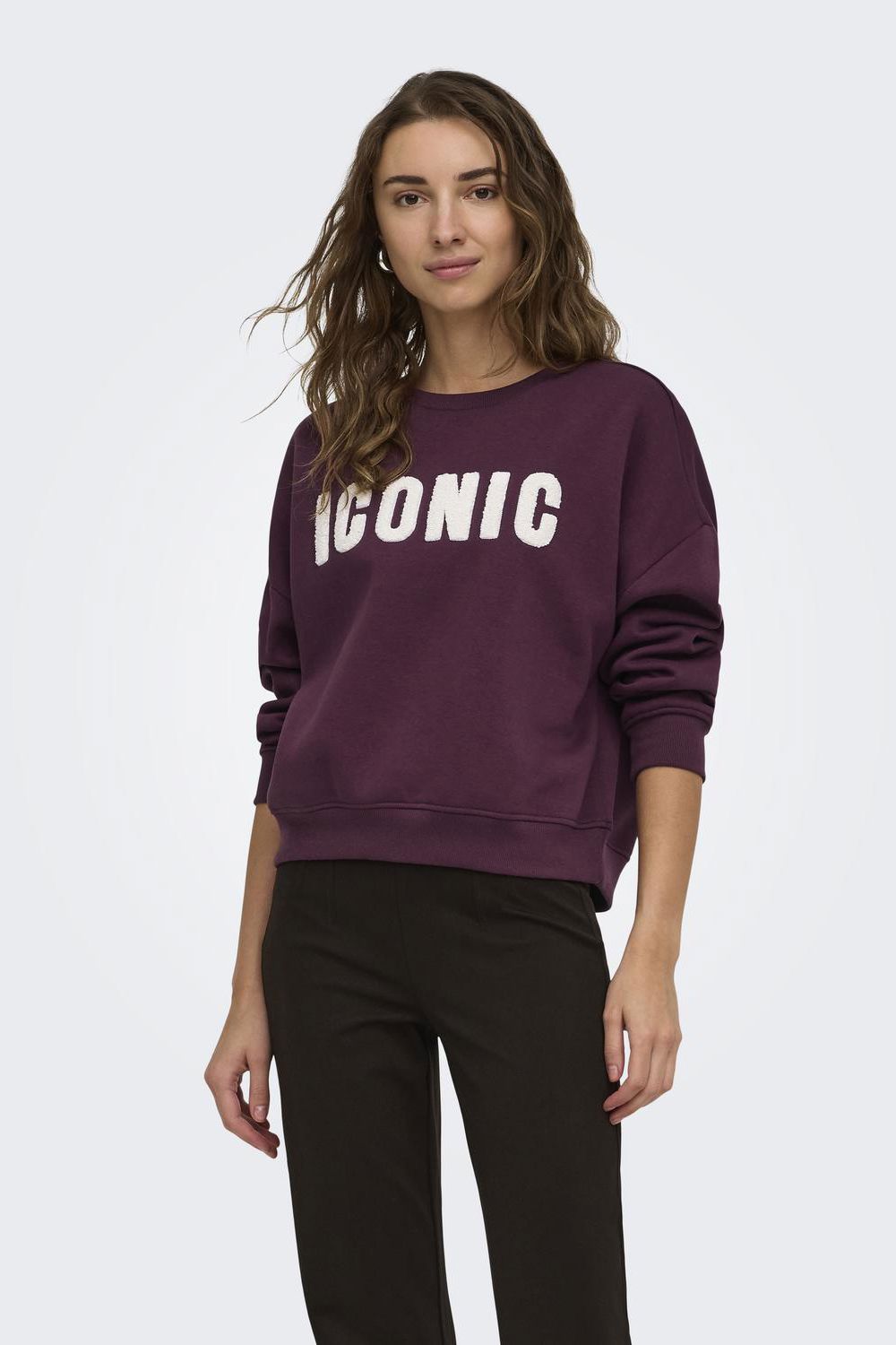 Onlsweat Life L/s Crew O.Size State Noos