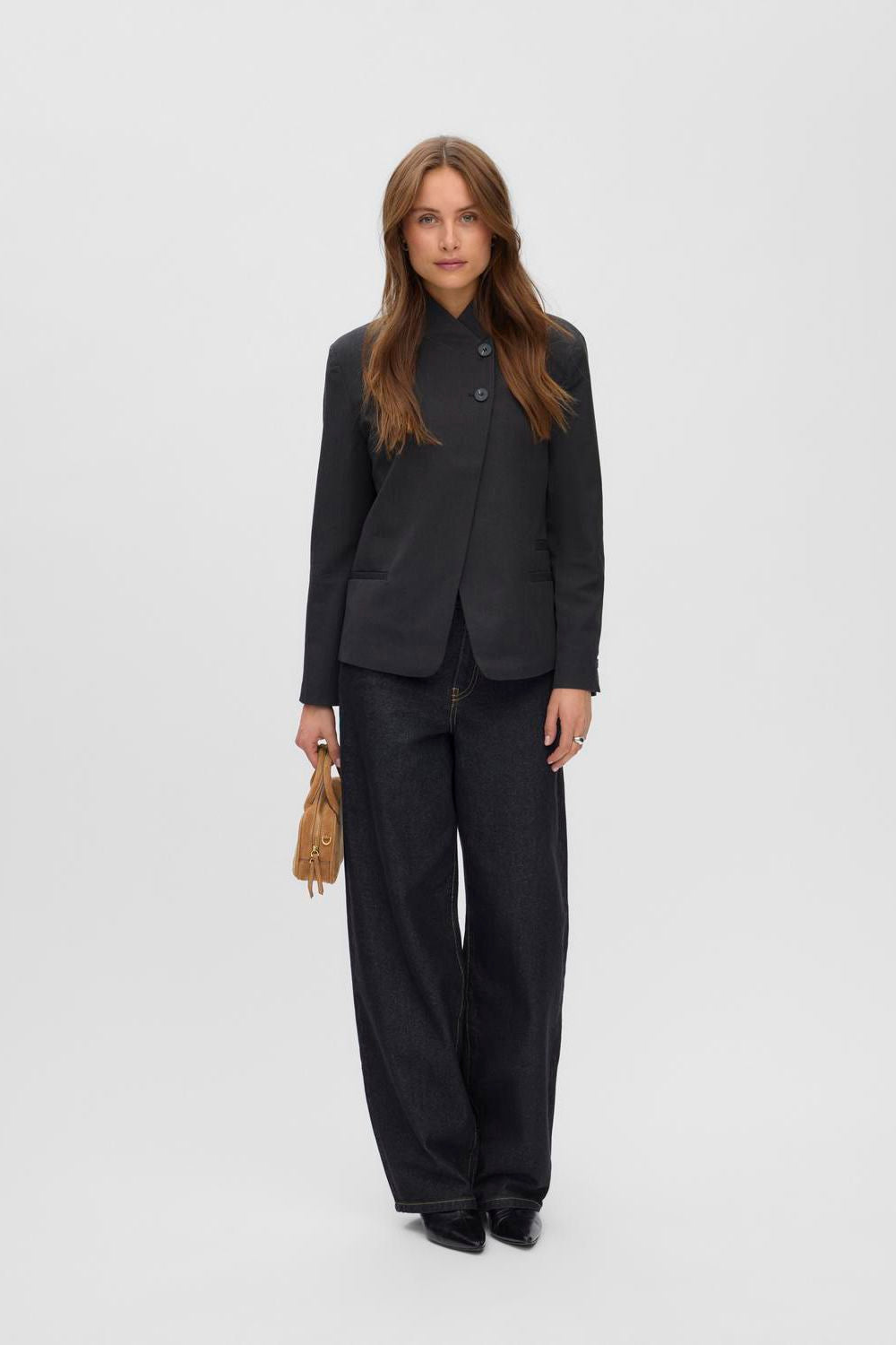 Vmdina Ls High Neck Blazer Lcs