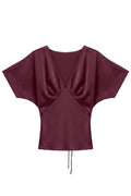 Vmmiro Ss Waist Tie Top Wvn Ret