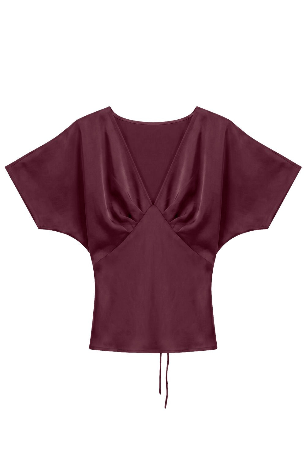 Vmmiro Ss Waist Tie Top Wvn Ret