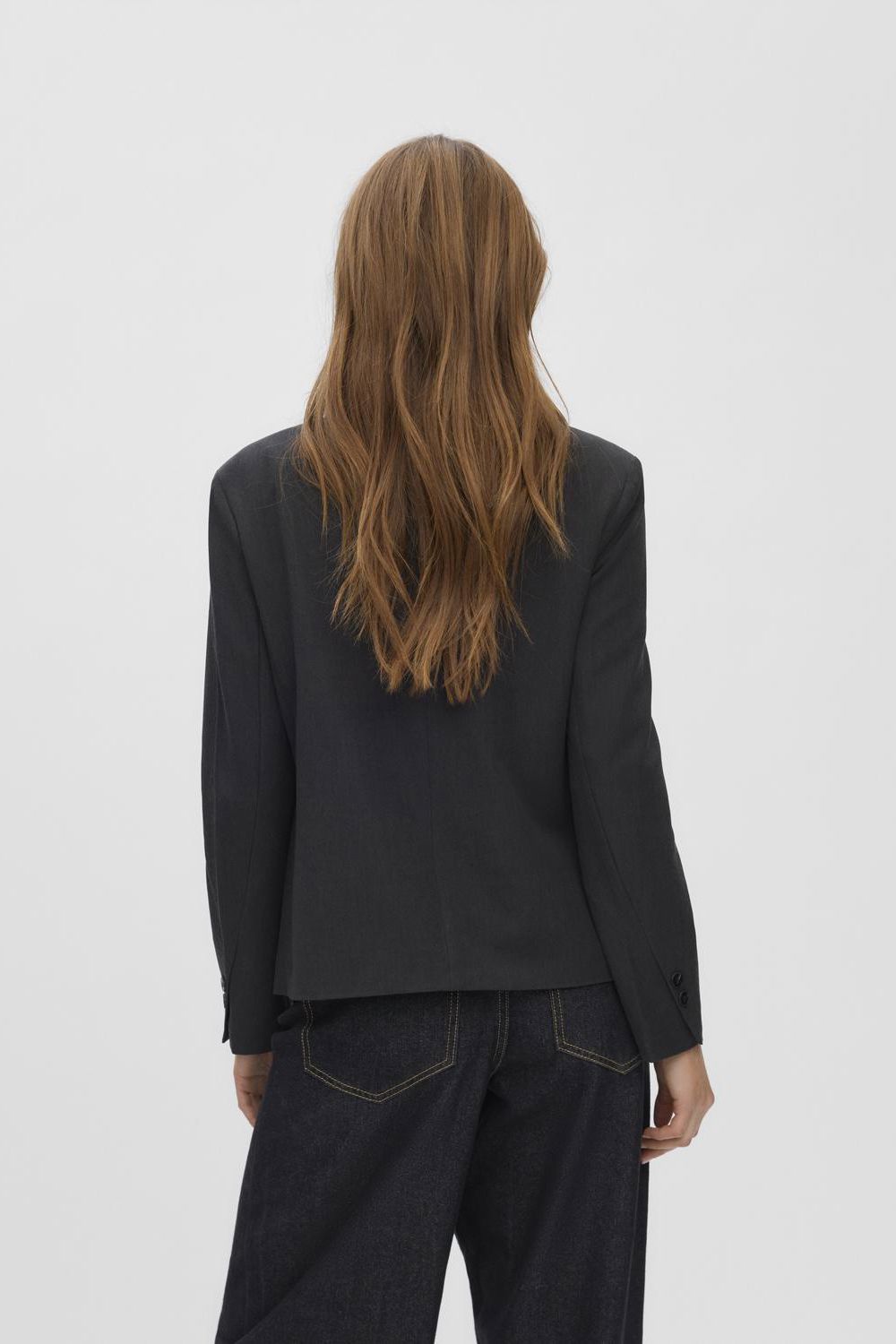 Vmdina Ls High Neck Blazer Lcs