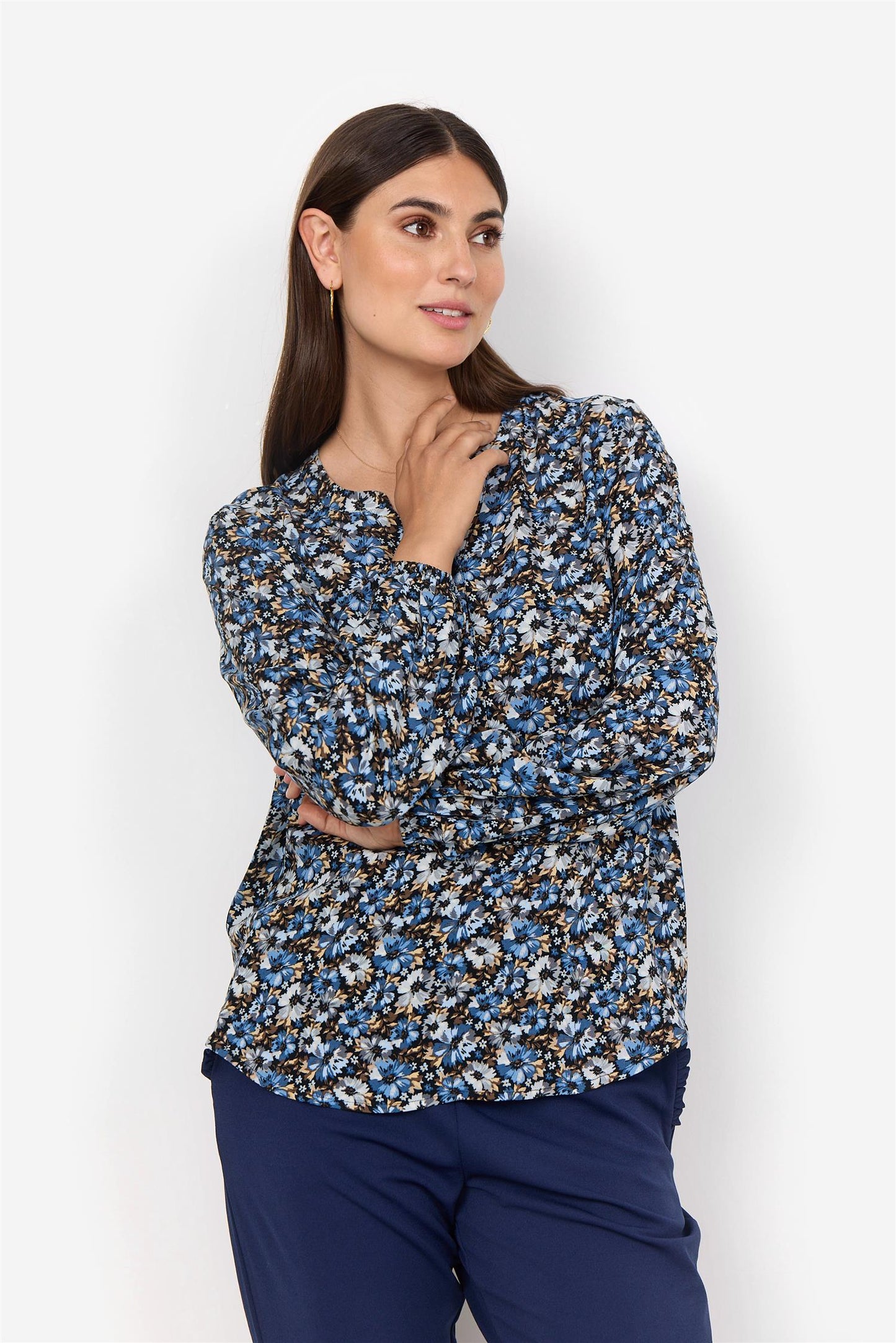 Olin 1 bluse blomsterprint