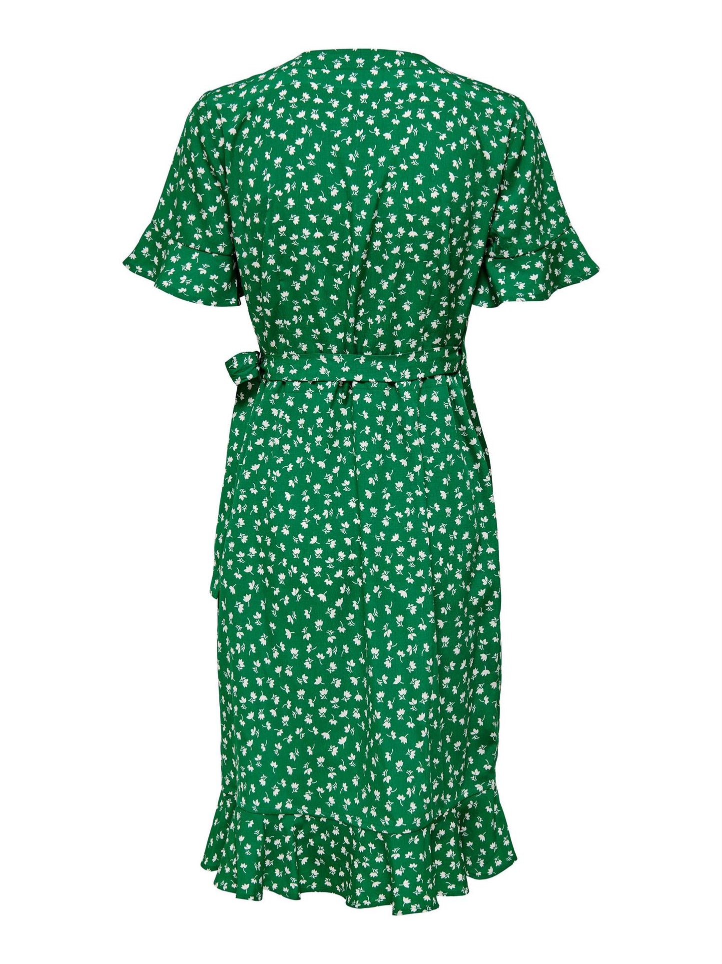 Olivia wrap dress Verdant green