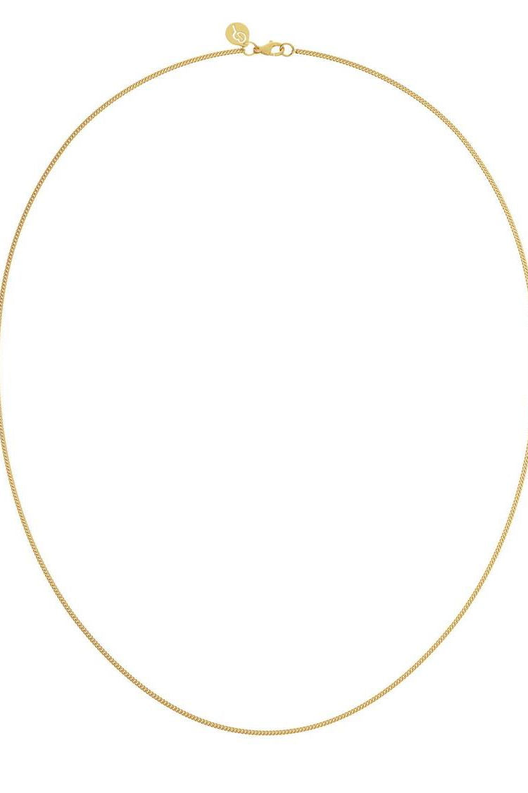 Charmentity Chain Curb 50 Cm Gold