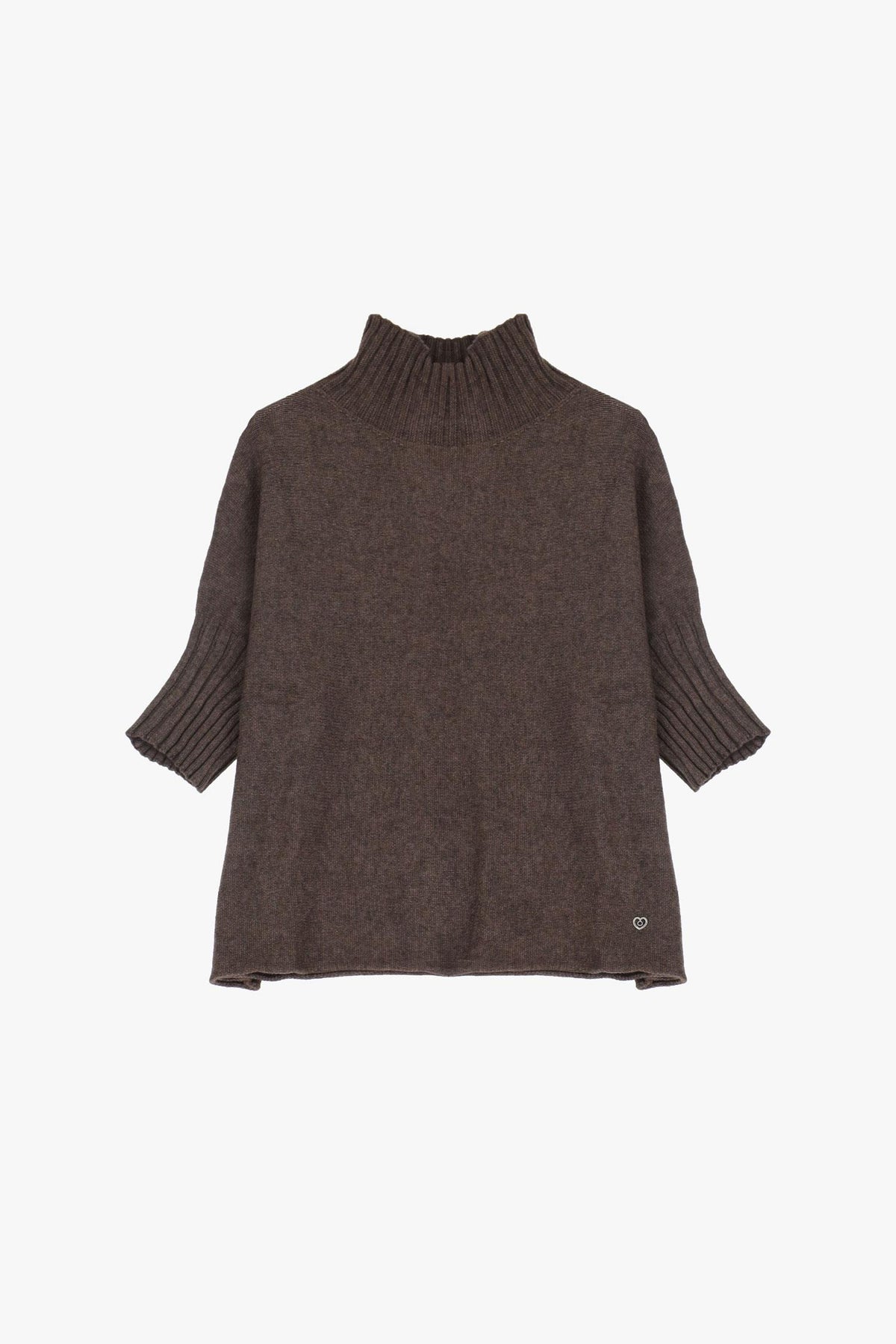 Turtelneck Sweat - brun