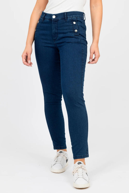 Kaxy jeans col. denim