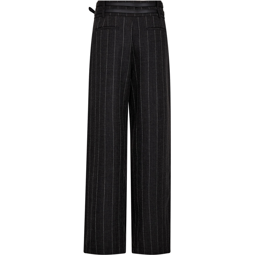 Ivanna Belt Pant - dark grey