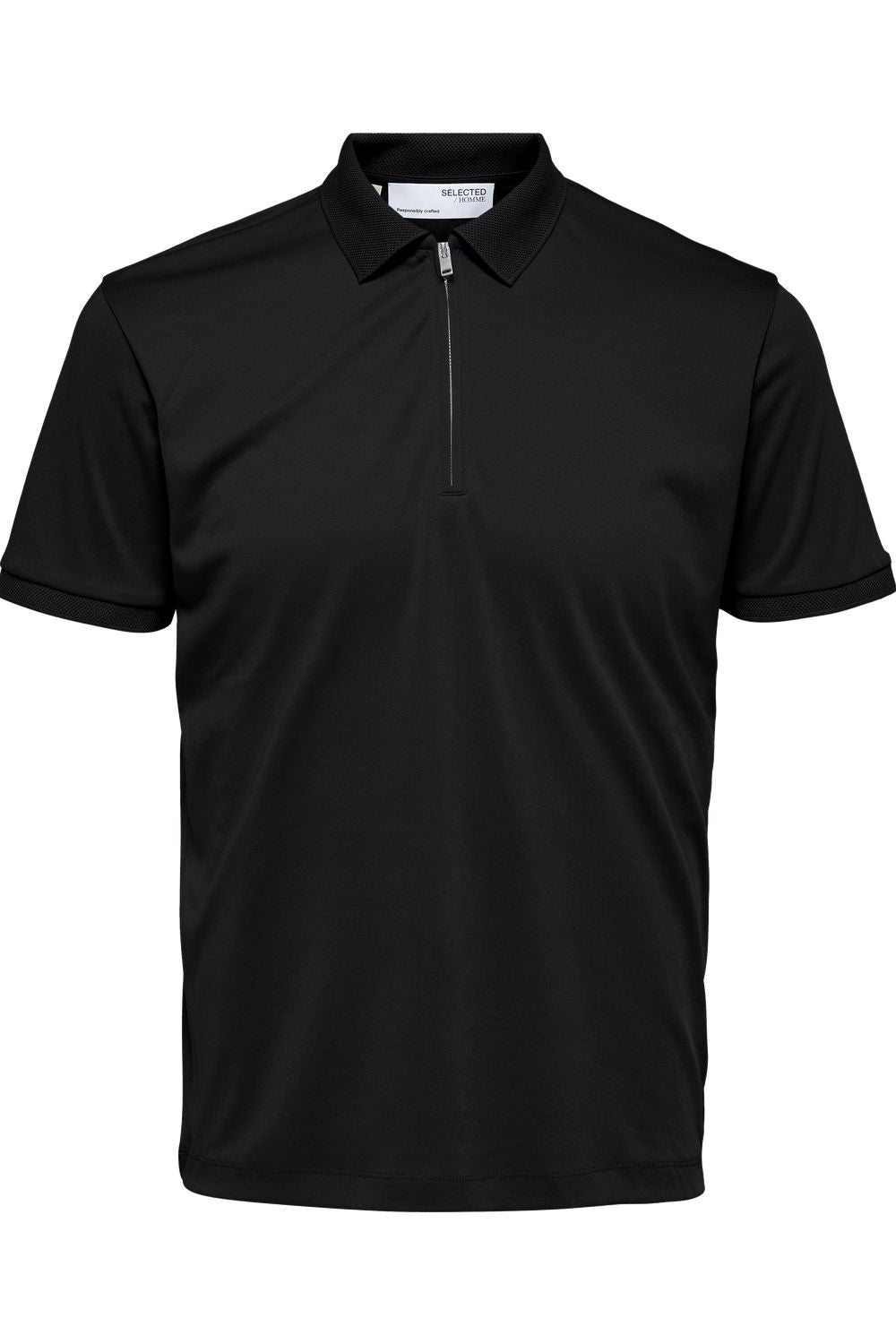 Slmfave Zip Ss Polo Noos