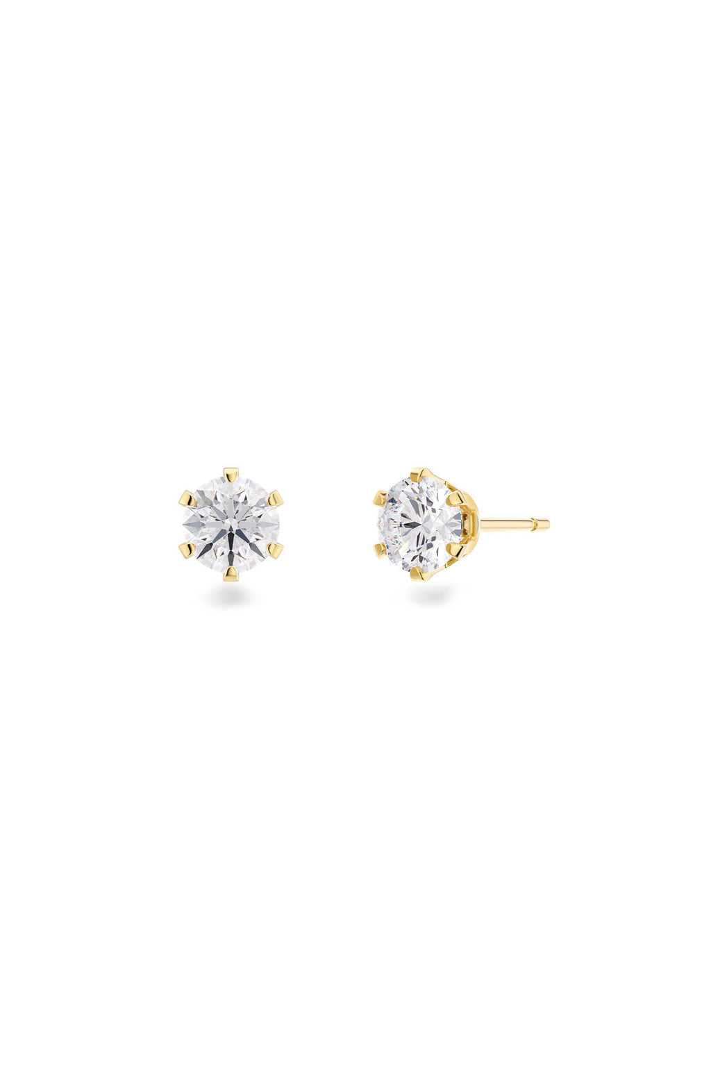 Crown Studs Gold