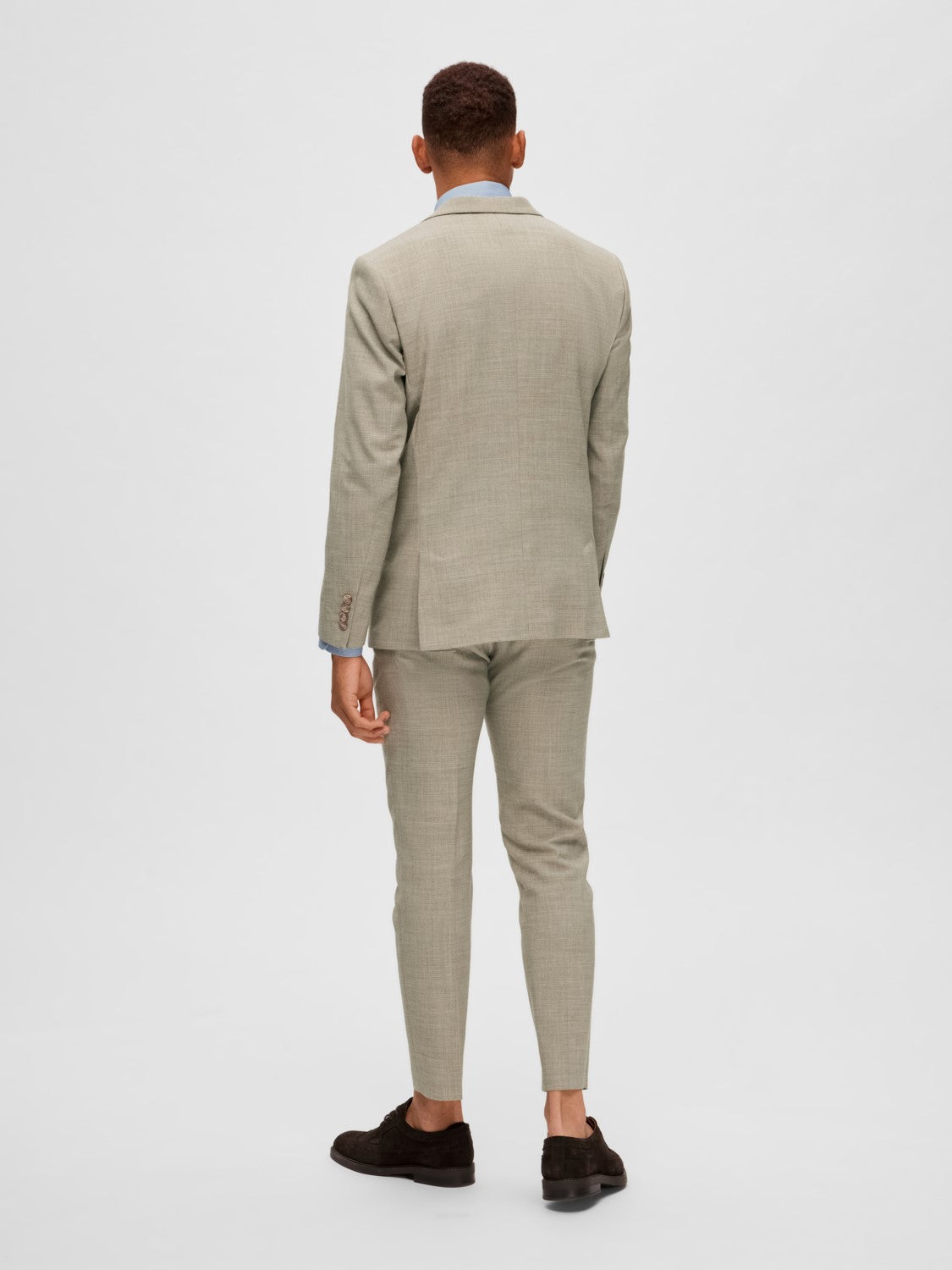 Slim Oasis Linen Blazer Sand