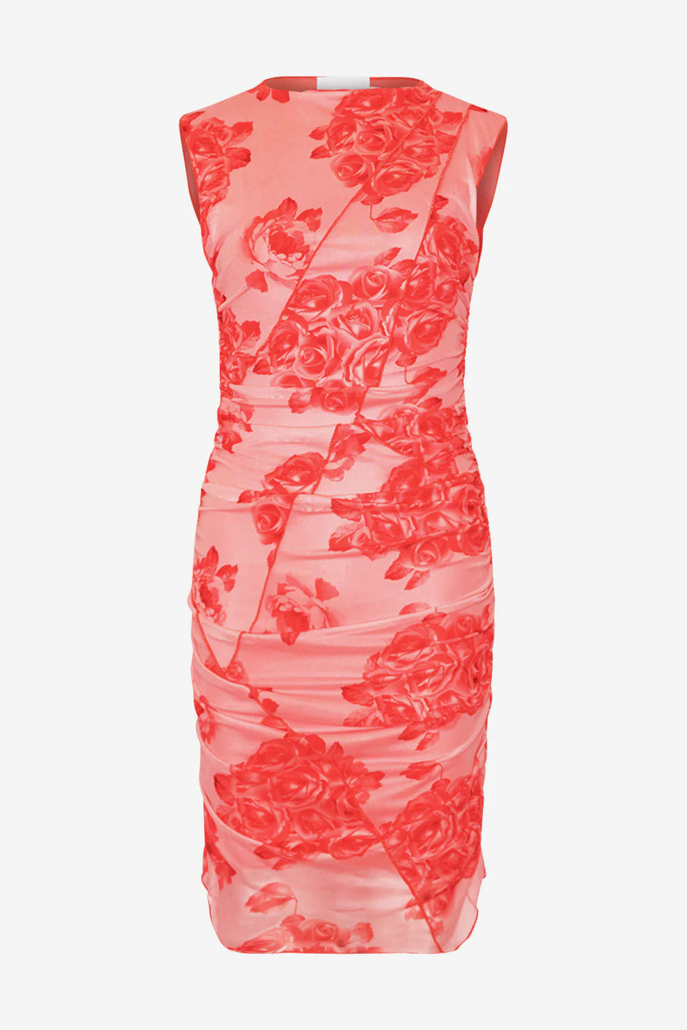 Sutton short dress Rose print