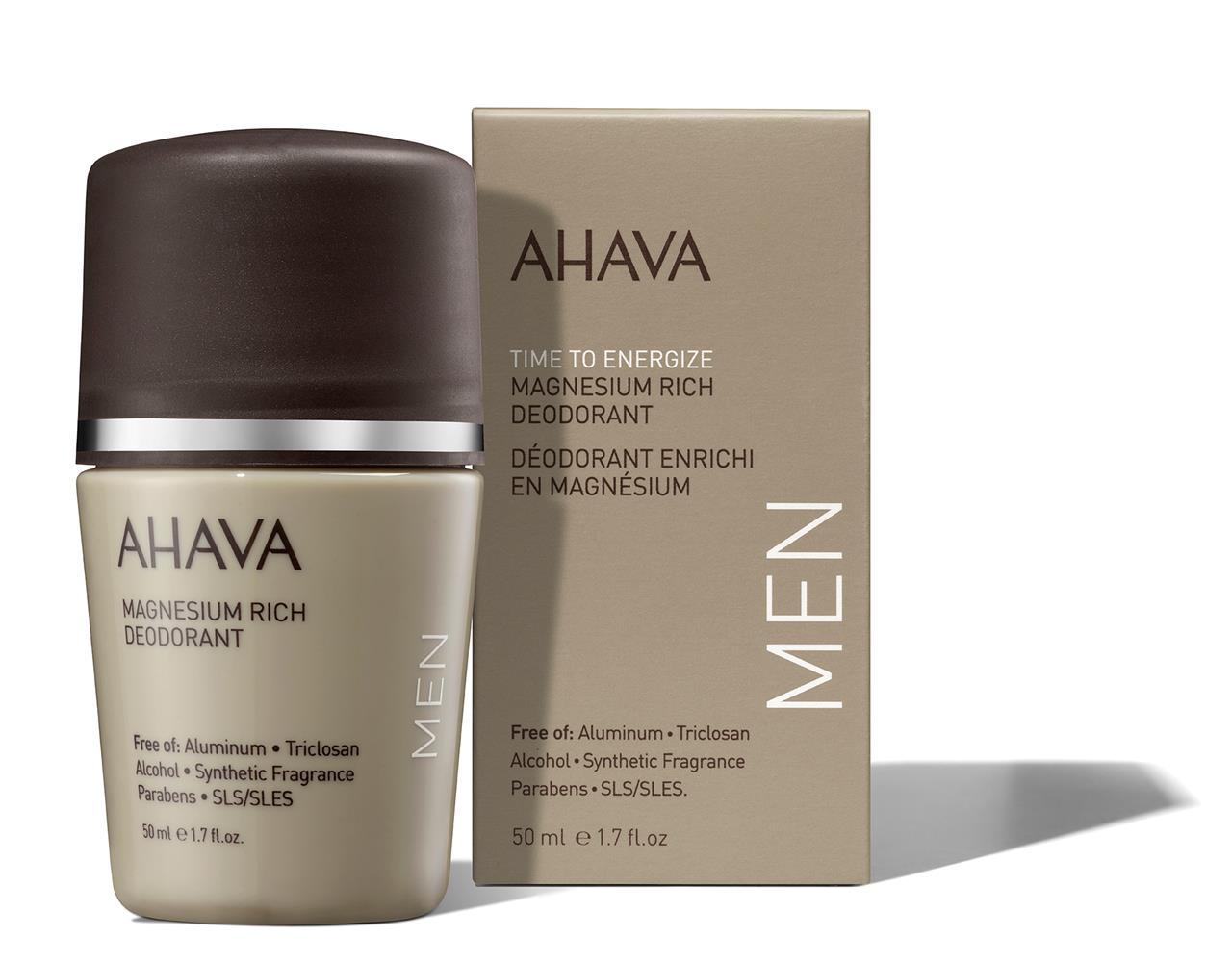 AHAVA MEN ROLL-ON DEODORANT MAGNESIUM RICH