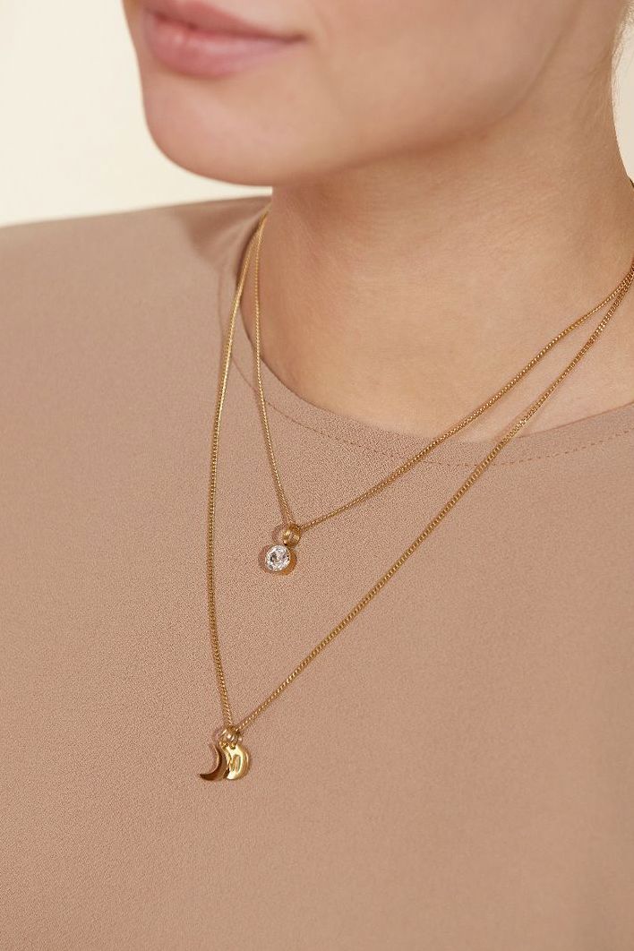 Charmentity Chain Curb 50 Cm Gold