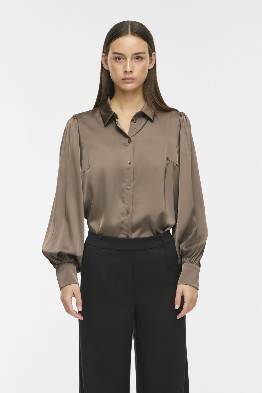 Vienna Ravenna L/s Balloon Shirt - Noos