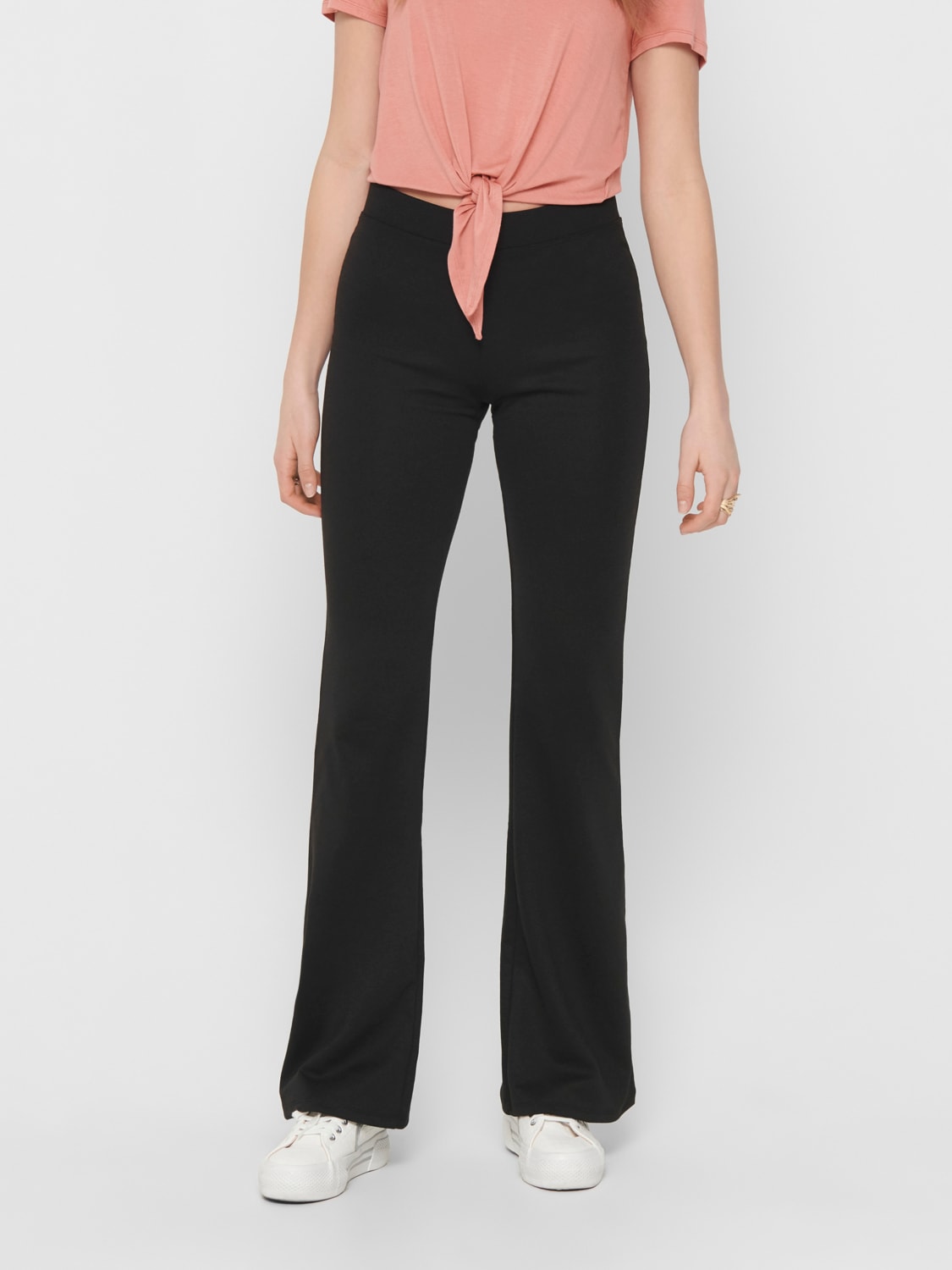 Fever strech flared pants black