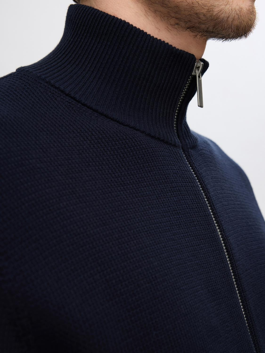 Dane strikket cardigan navy