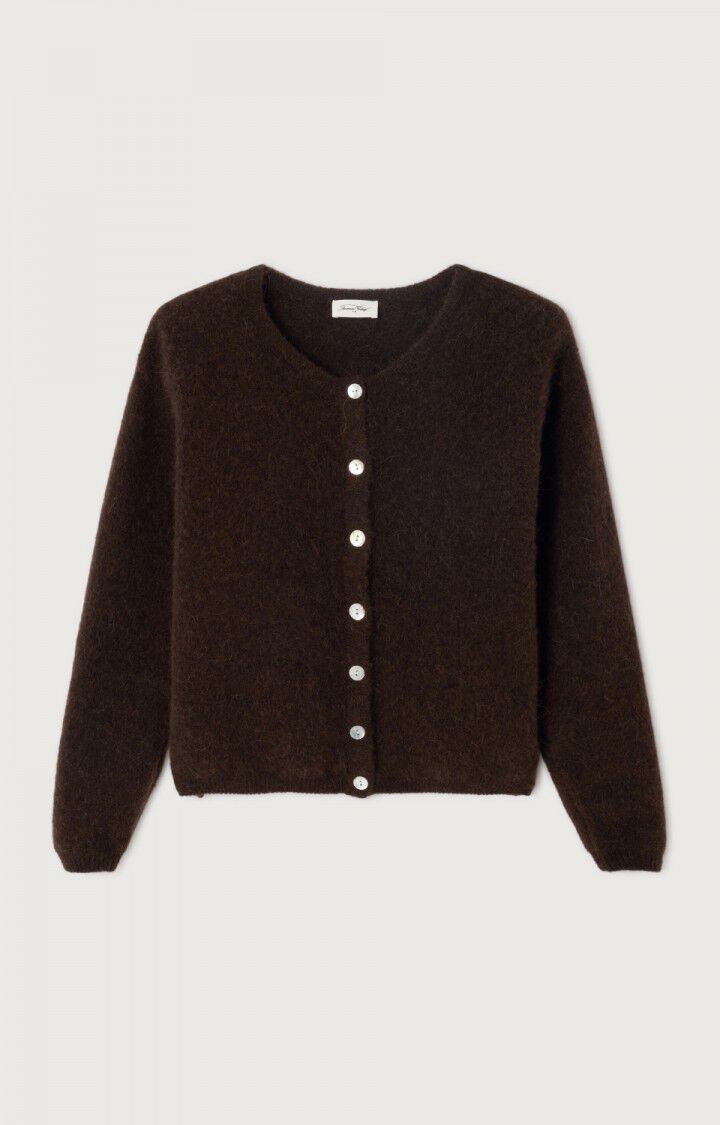VITOW Cardigan - Brun