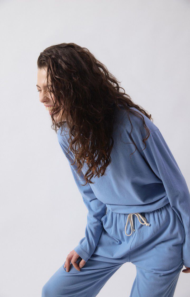 YPAWOOD genser - blue melange