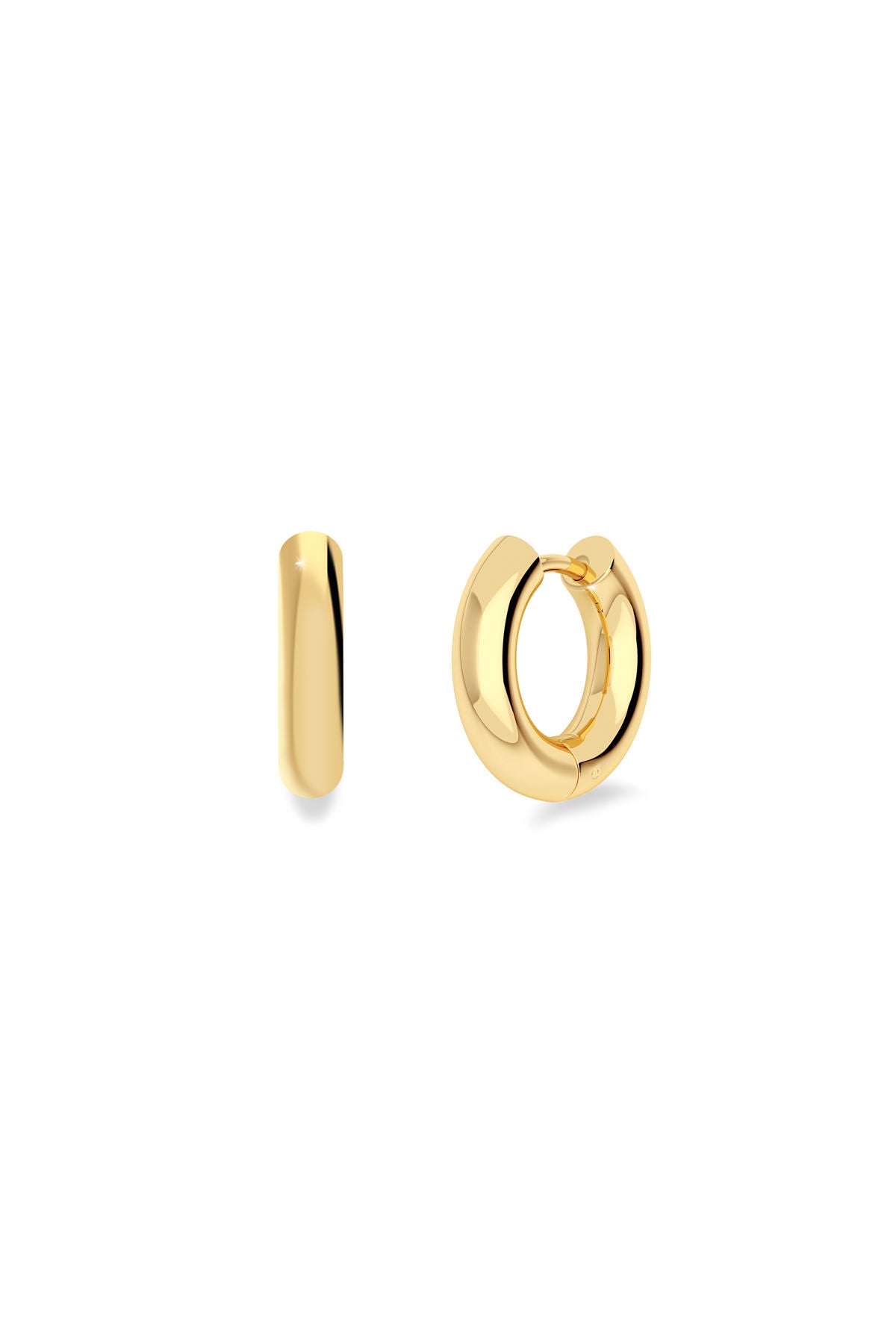 Chunky Hoops S Gold