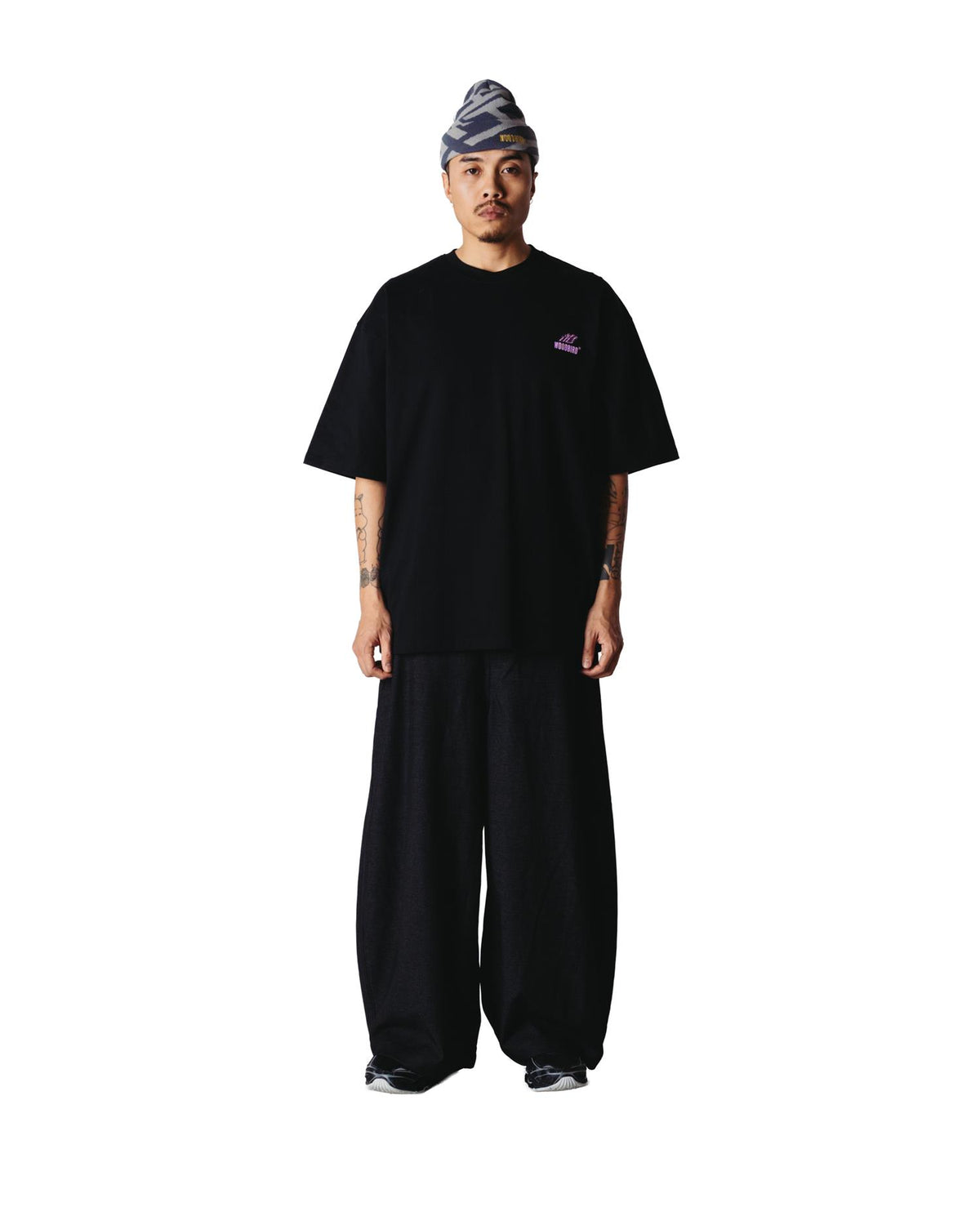 Beam Action Tee - black