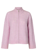 Slwlulu Cable Ls Knit Zipper Cardigan