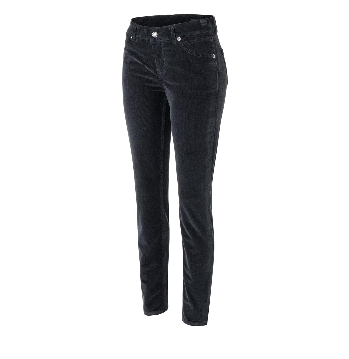 Slim cord jeans dark blue