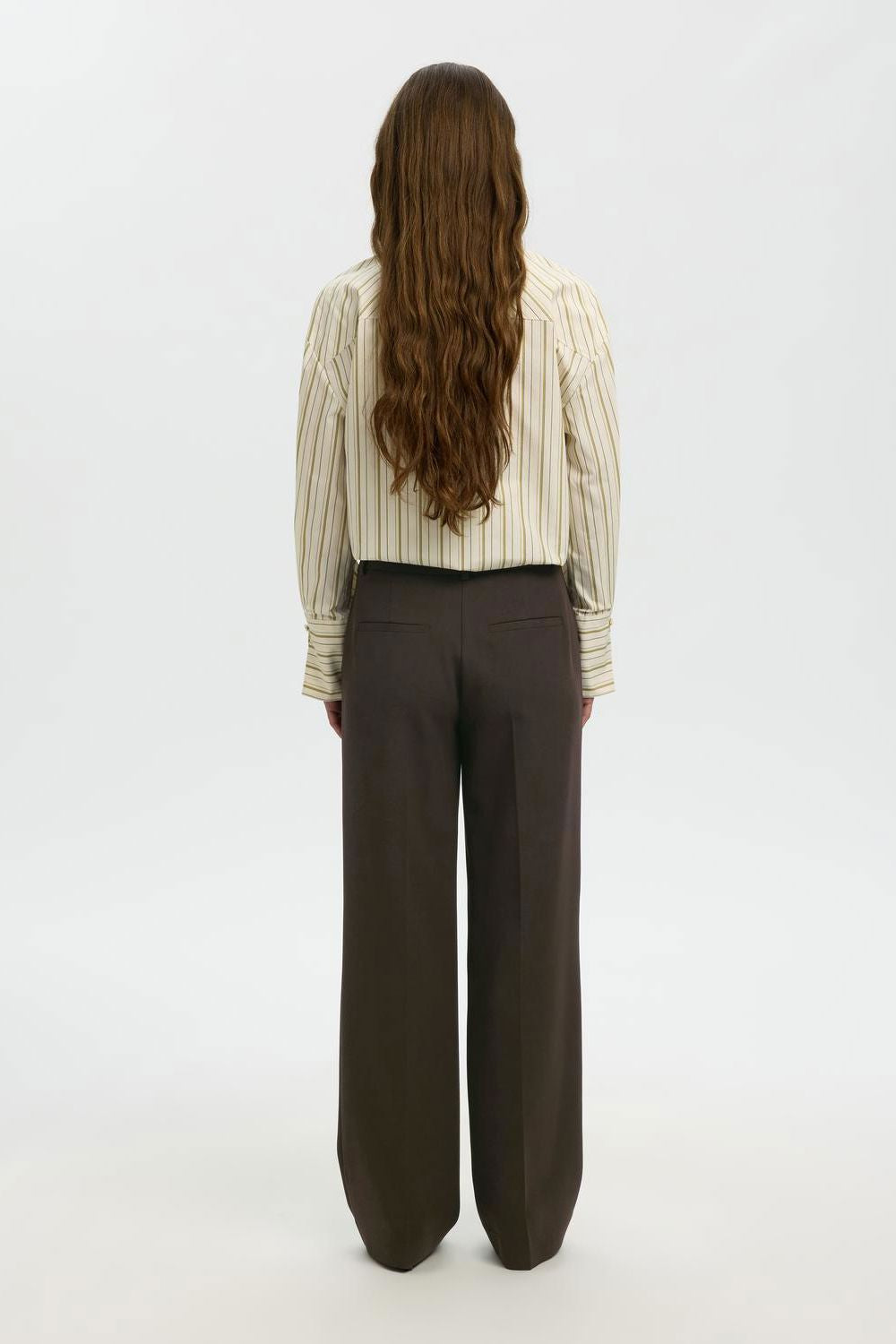 Slwrita Mw Wide Pant Mel Noos