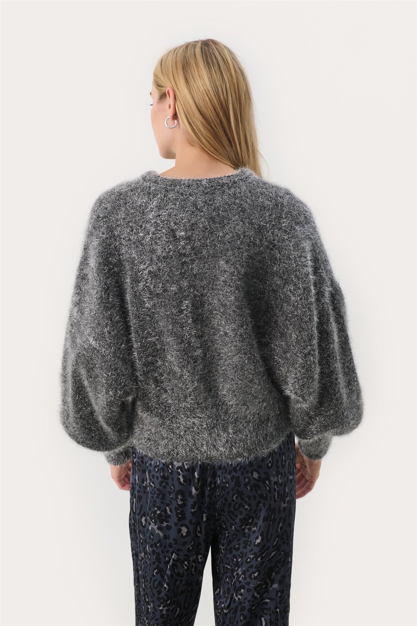 Milena Cardigan Sølv