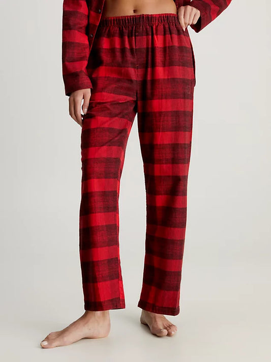 Sleep pant Gradient Check/Rouge Blk Ground