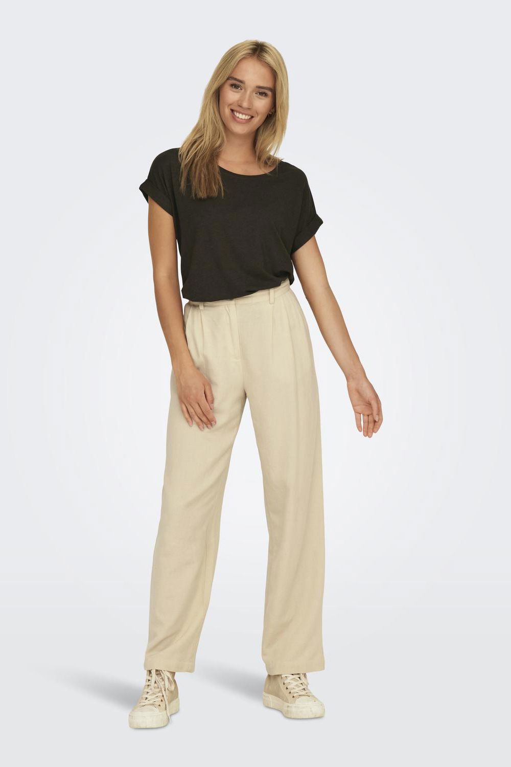 Onlmoster S/s O-Neck Top Noos Jrs
