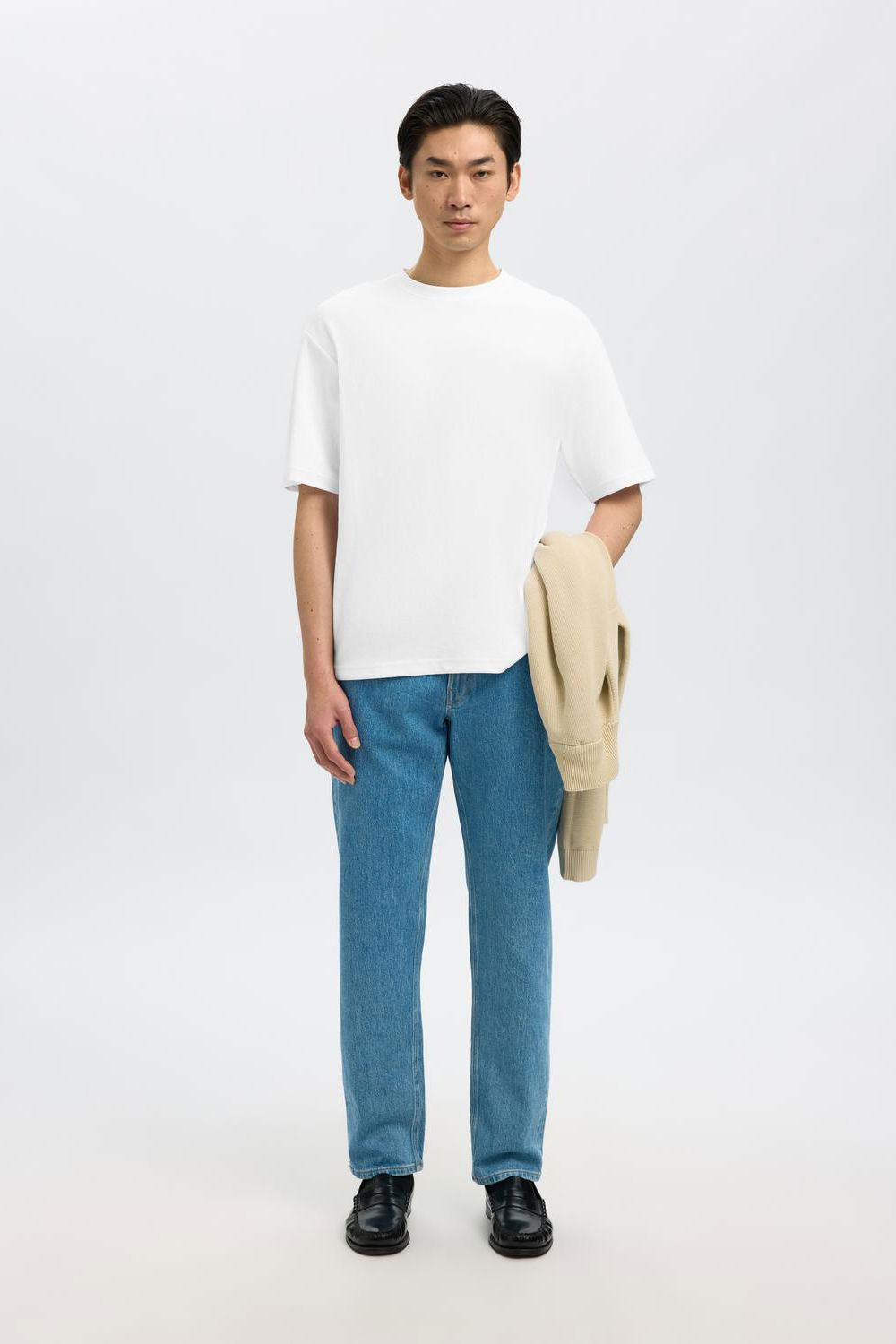 Slmlooseoscar Ss O-Neck Tee Noos