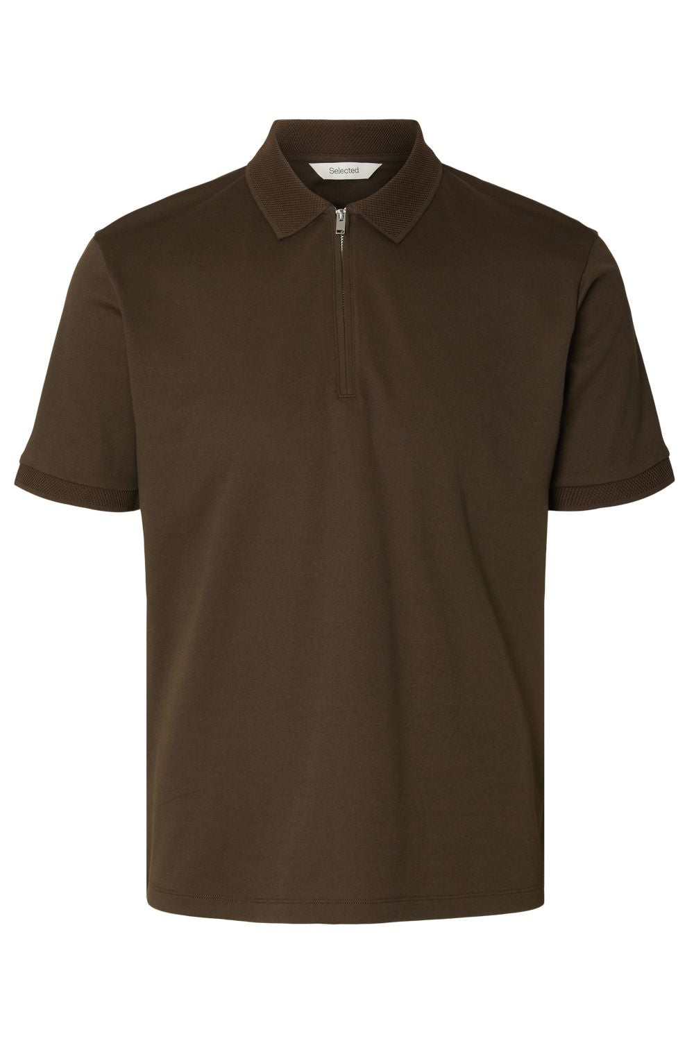 Slmfave Zip Ss Polo Noos