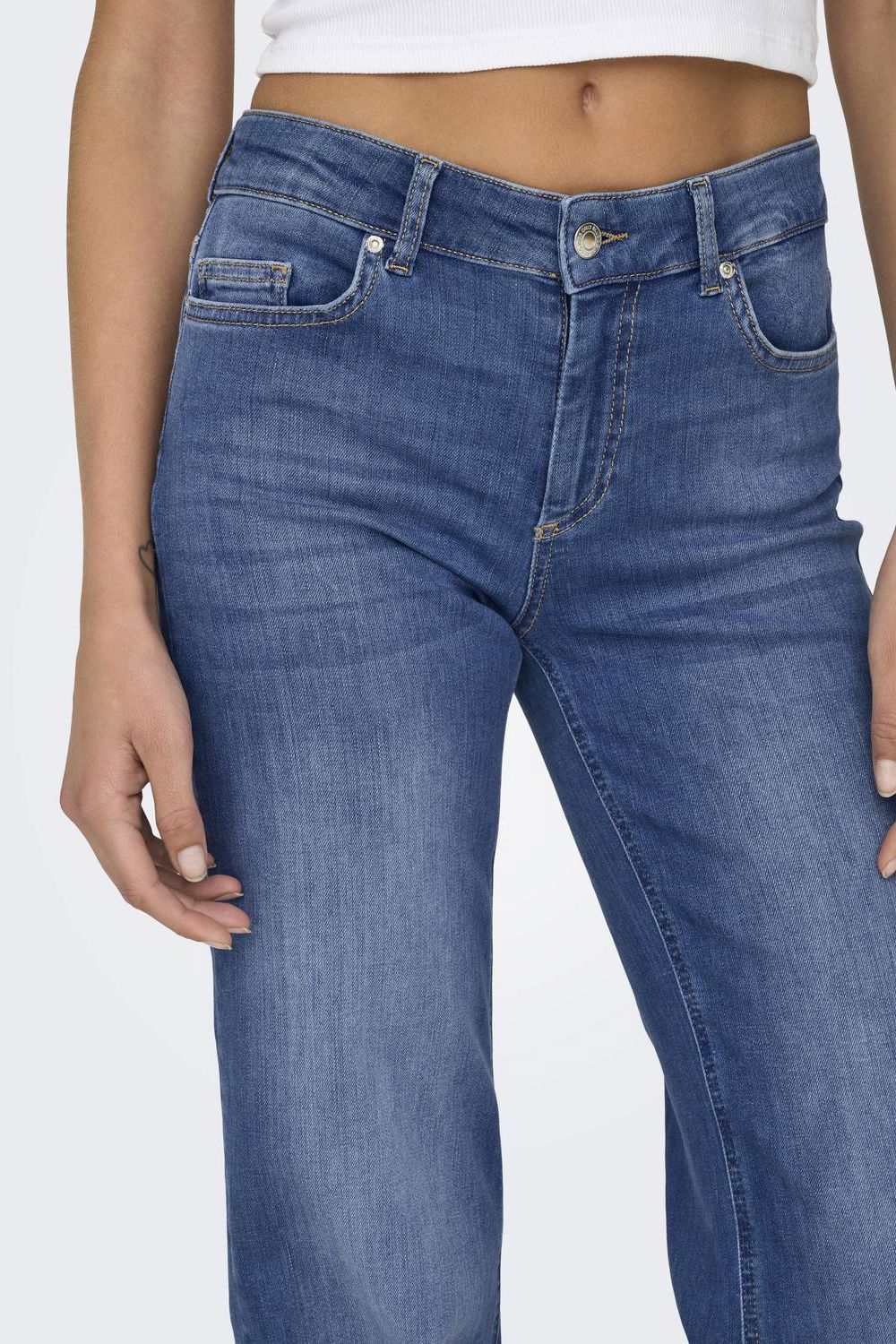 Onlblush Mid Straight Dnm Rea12187 Noos