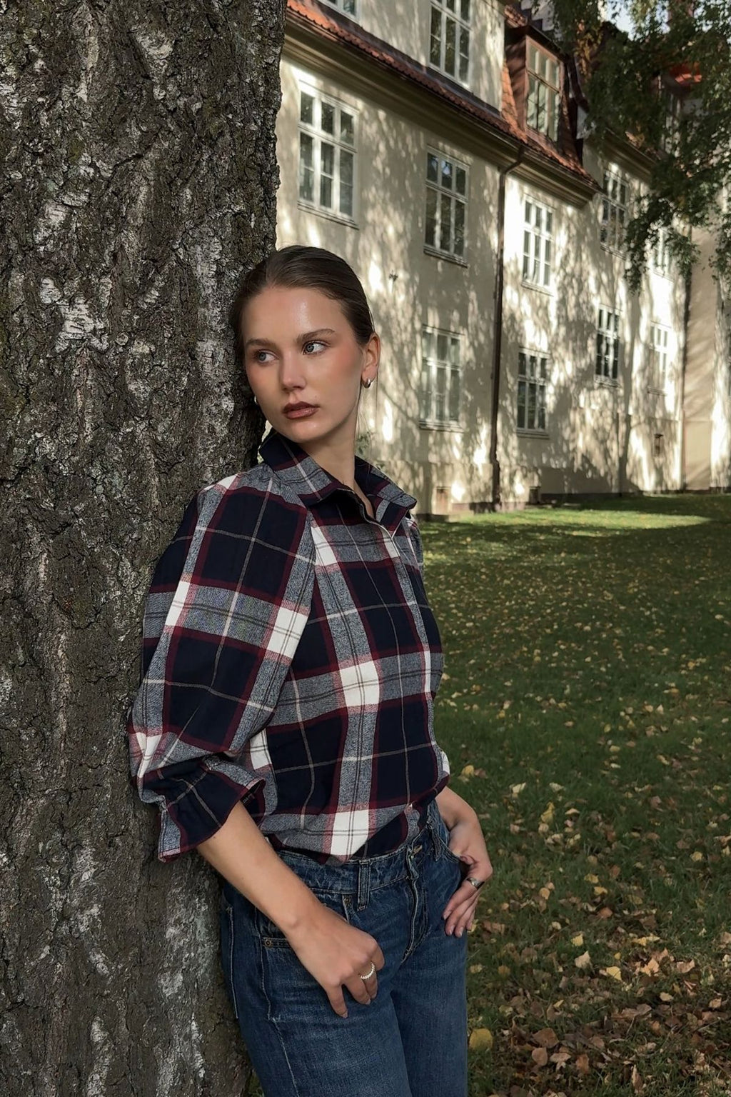 Amy Shirt Nordic Plaid
